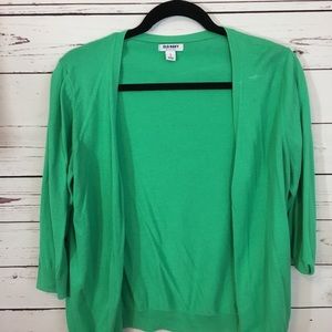 Green Cardigan